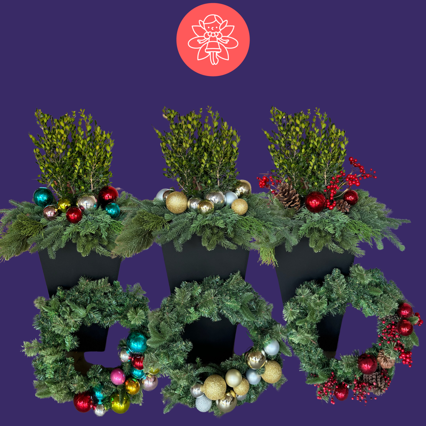 Add a Festive Wreath