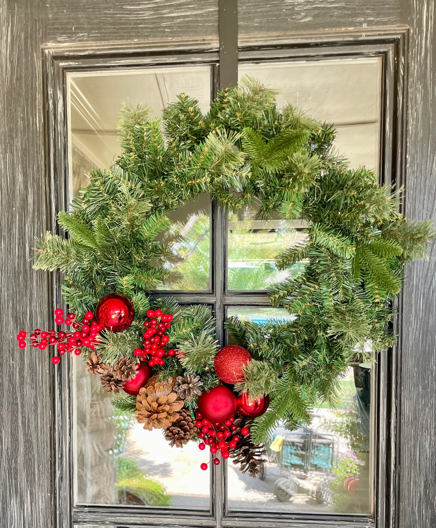 Add a Festive Wreath