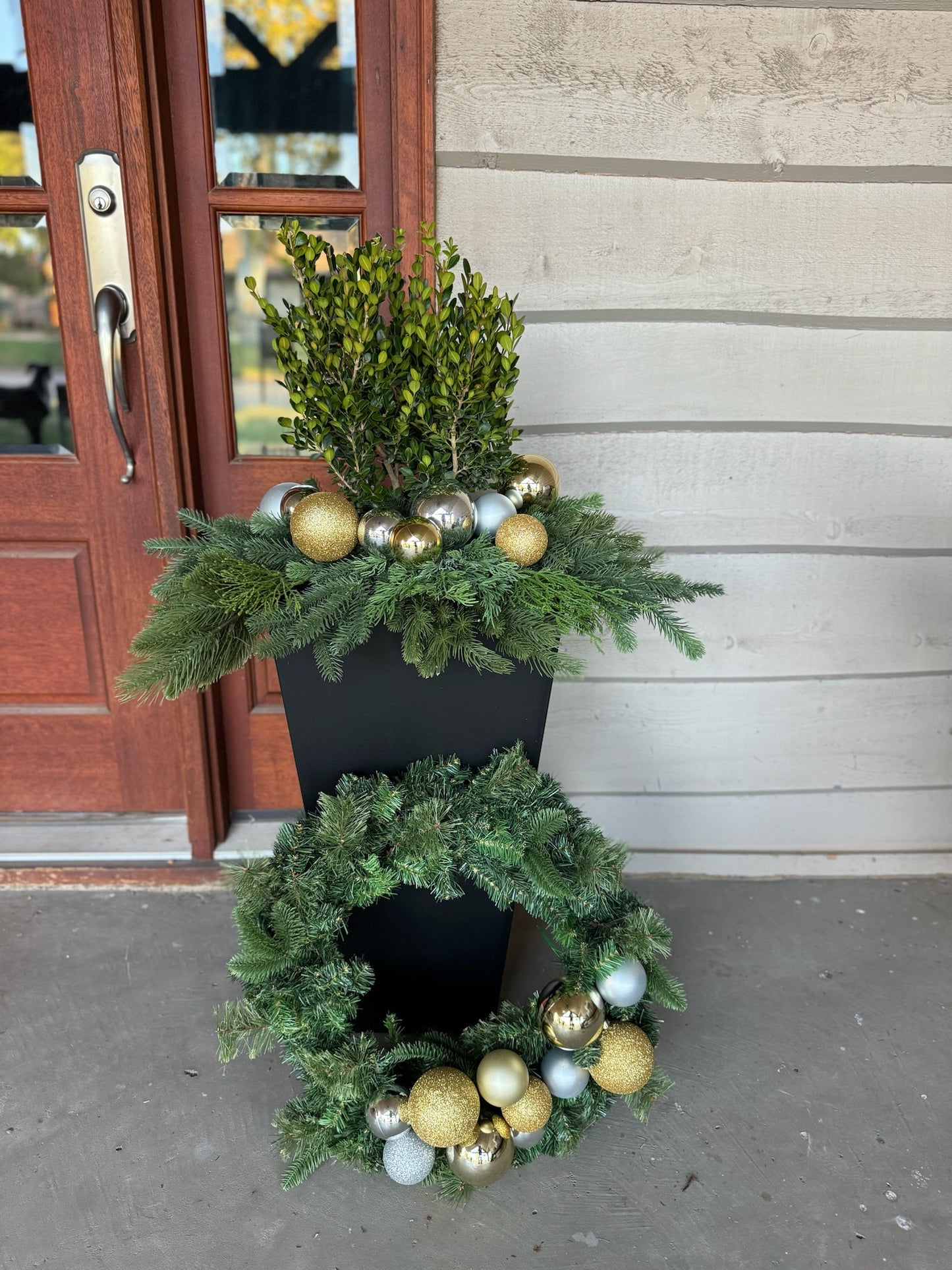 Add a Festive Wreath