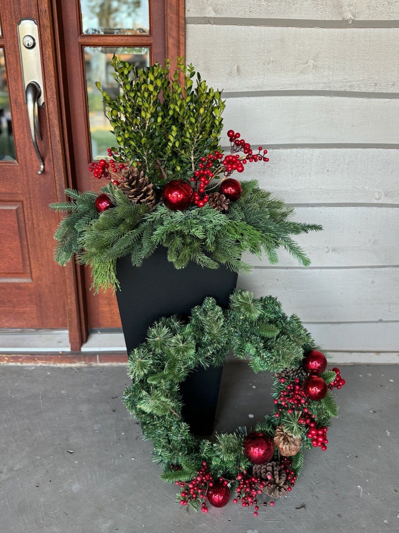 Add a Festive Wreath