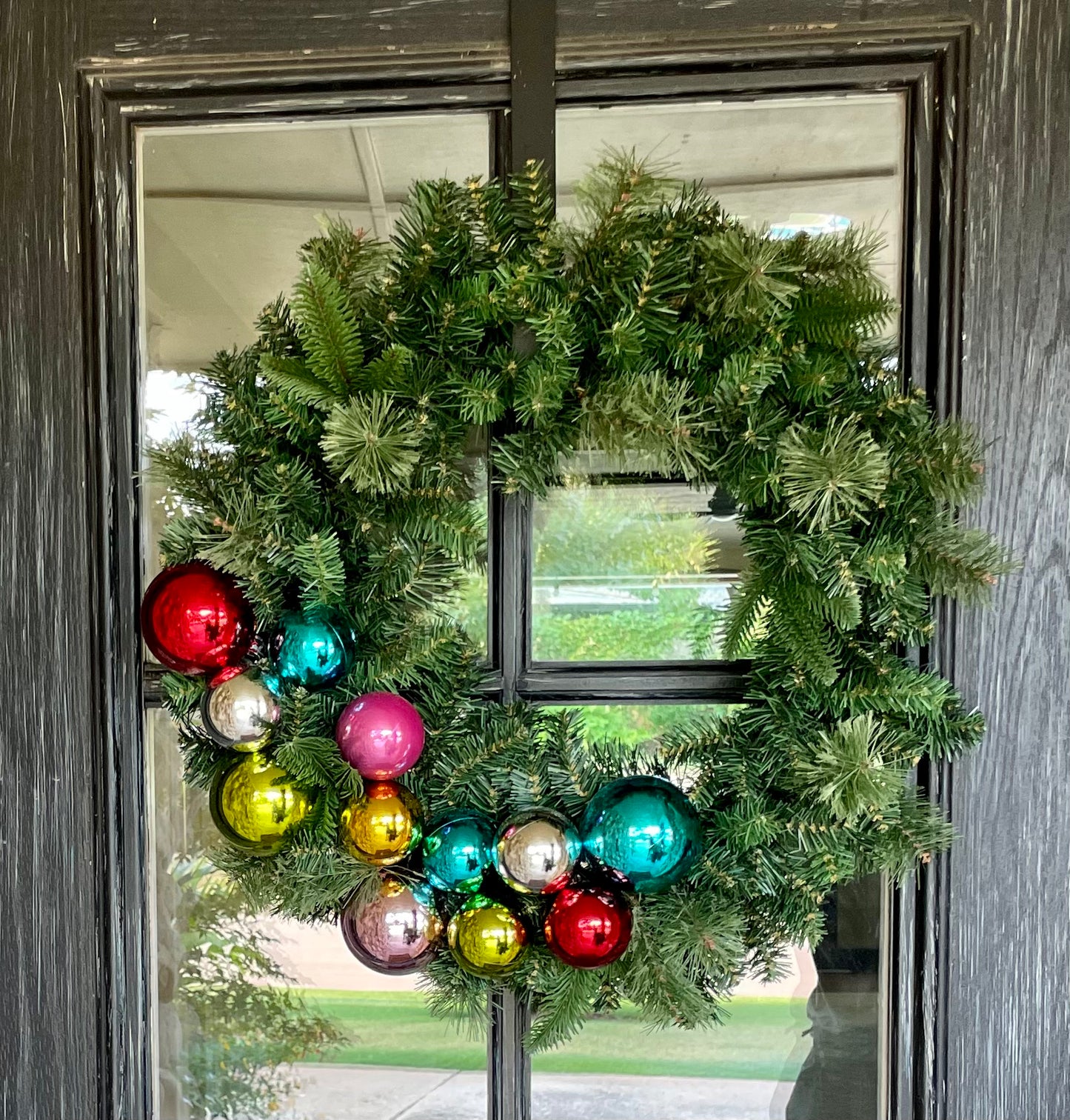 Add a Festive Wreath