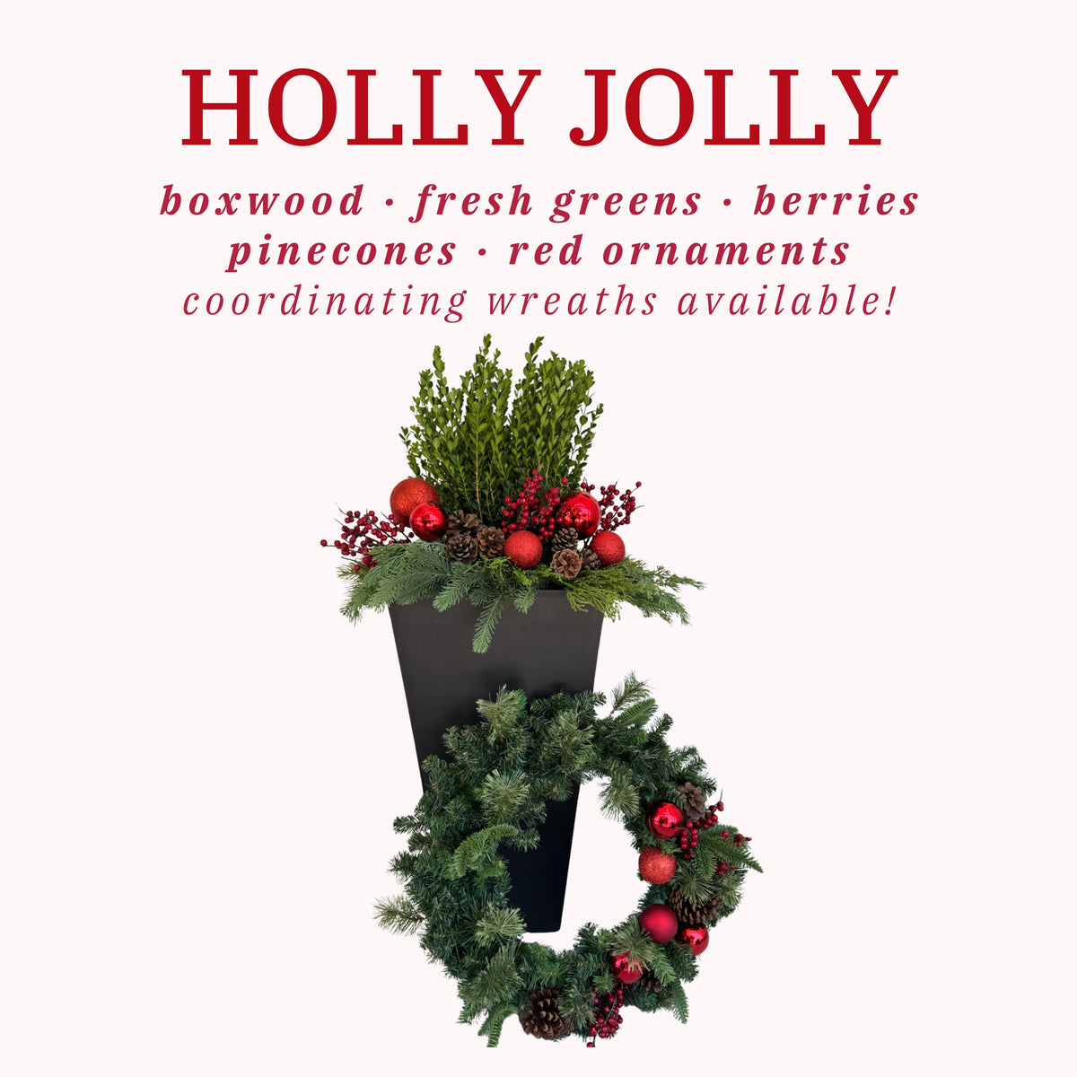 Holiday Flowerpot Inserts