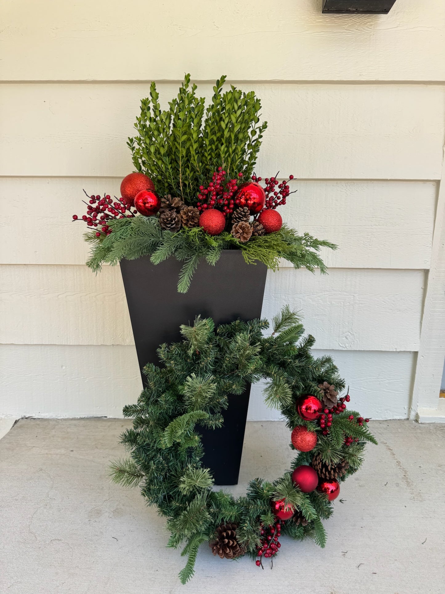 Add a Festive Wreath